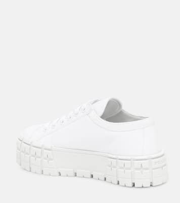 Wheel gabardine sneakers | Prada