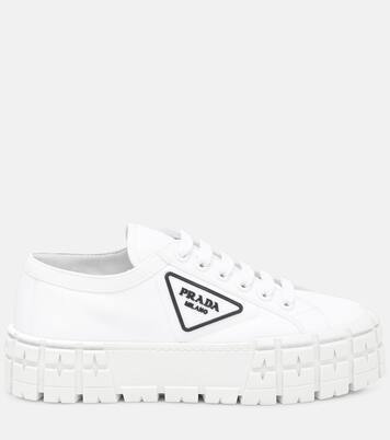 Wheel gabardine sneakers | Prada