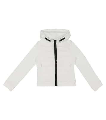 Down and cotton cardigan | Moncler Enfant