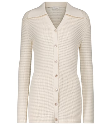 Evelyn cotton-blend cardigan | Nanushka