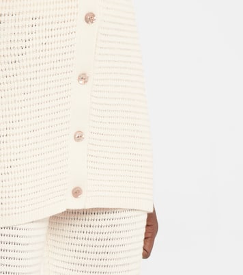 Evelyn cotton-blend cardigan | Nanushka