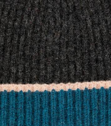 Mütze Jeter aus Wolle | Caramel