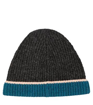 Mütze Jeter aus Wolle | Caramel