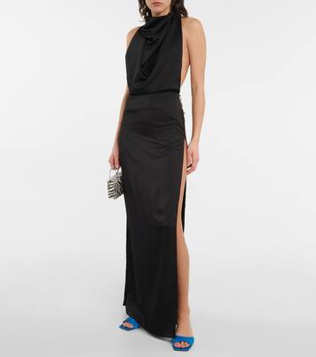 Pantoletten Devon aus Satin | The Attico