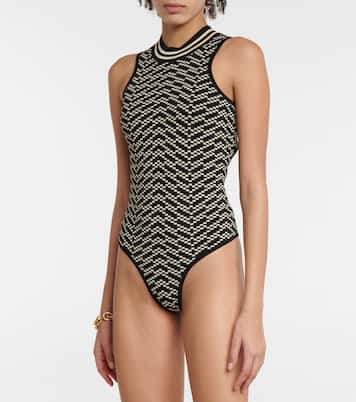 Body aus Jacquard | Dodo Bar Or