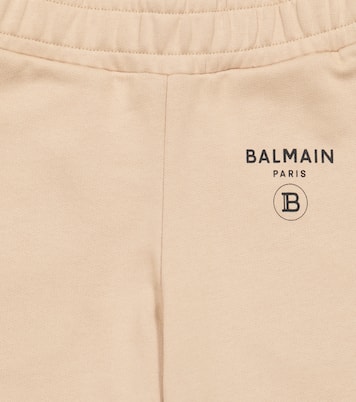 Logo cotton sweatpants | Balmain Kids