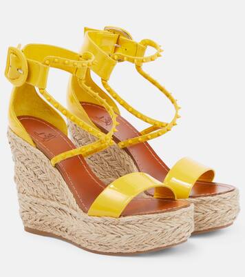 Chocazeppa Spikes 120 espadrille wedges | Christian Louboutin