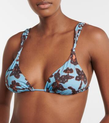 Haut de bikini Catalina à fleurs | Ulla Johnson