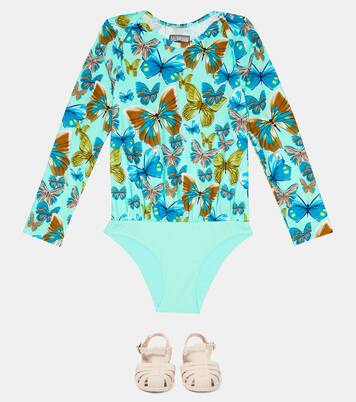 Galaxy printed rashguard swimsuit | Vilebrequin Kids