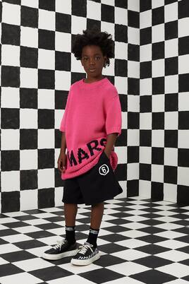Logo cotton-blend sweater | MM6 Maison Margiela Kids