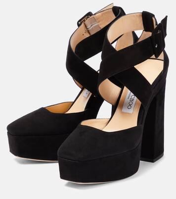 Plateau-Pumps Gian 140 aus Leder | Jimmy Choo