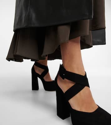 Plateau-Pumps Gian 140 aus Leder | Jimmy Choo