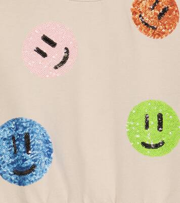 Sweat-shirt Marge en coton à sequins | Molo