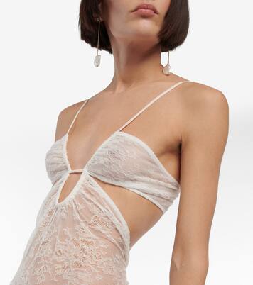 Robe de mariée en dentelle | Nensi Dojaka