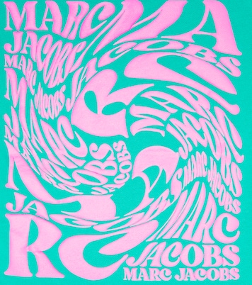 Sweat-shirt à capuche en coton à logo | Marc Jacobs Kids