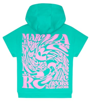 Sweat-shirt à capuche en coton à logo | Marc Jacobs Kids