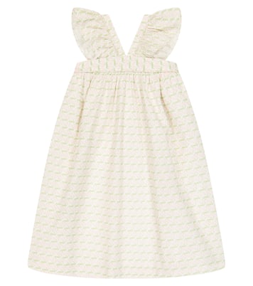 Eleana printed cotton dress | Bonpoint