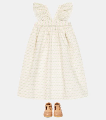 Eleana printed cotton dress | Bonpoint