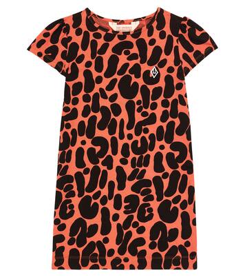 Flamingo printed cotton dress | The Animals Observatory