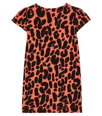 Flamingo printed cotton dress | The Animals Observatory