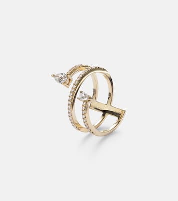 Bague Héra en or 18 ct et diamants | Persée