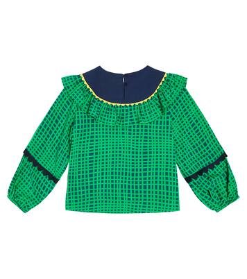 Striped embroidered top | Stella McCartney Kids