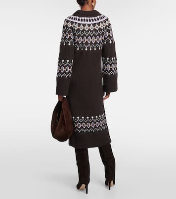 Midikleid Rivka aus einem Kaschmirgemisch | Khaite