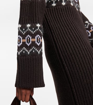 Midikleid Rivka aus einem Kaschmirgemisch | Khaite