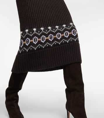 Midikleid Rivka aus einem Kaschmirgemisch | Khaite