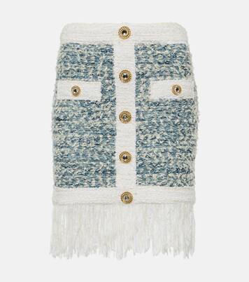 Minirock aus Tweed | Balmain