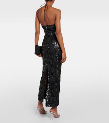 Robe longue à sequins | Rotate