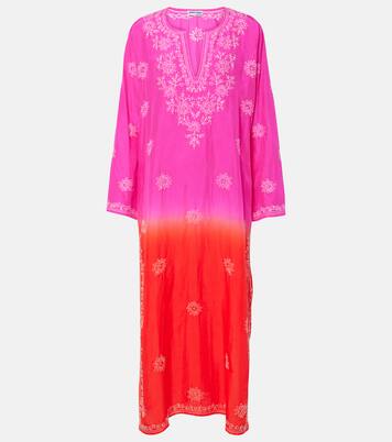 Bestickter Kaftan aus Seide | Juliet Dunn