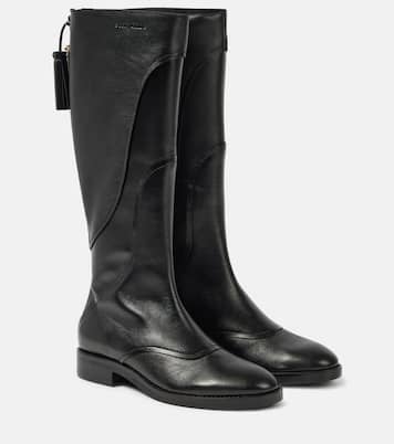 Tassel leather knee-high boots | See By Chloé