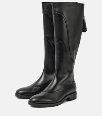 Tassel leather knee-high boots | See By Chloé