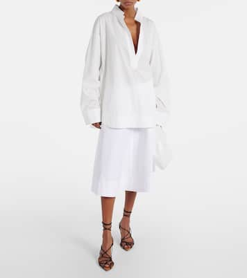 Olivia patent leather shoulder bag | Khaite