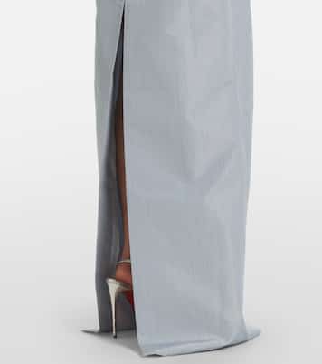 Off-Shoulder-Robe Sarika aus Taft | Markarian