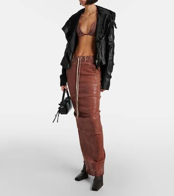 Denim bra top | Rick Owens