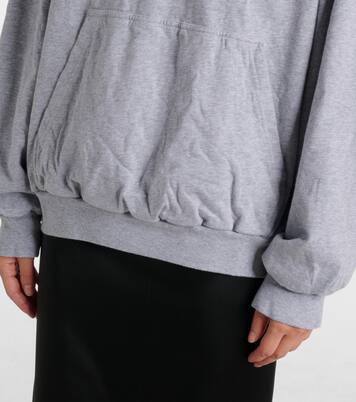 Felpa in jersey di cotone con logo | Balenciaga