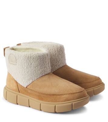 Youth Sorel Explorer III leather boots | Sorel Kids