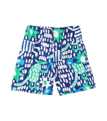 Bermuda in misto cotone con stampa | Fábula