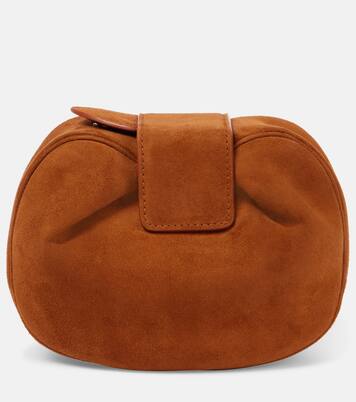 Demi suede clutch | Gabriela Hearst