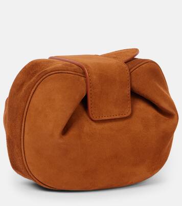 Demi suede clutch | Gabriela Hearst
