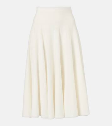 Falda Jaliah en mezcla de lino y algodón | The Row