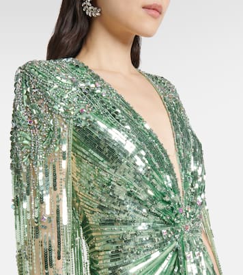 Gold Rush sequined gown | Jenny Packham