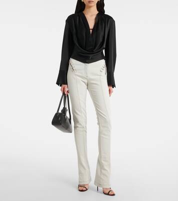 Jeans slim de tiro medio | Blumarine