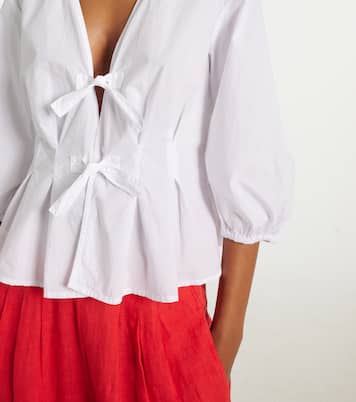 Bluse Riri aus Baumwollpopeline | Velvet