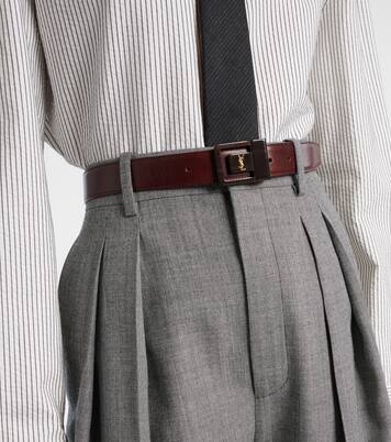 La 66 leather belt | Saint Laurent