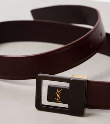 La 66 leather belt | Saint Laurent