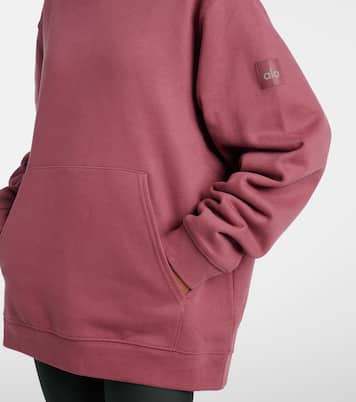 Renown cotton-blend terry hoodie | Alo Yoga