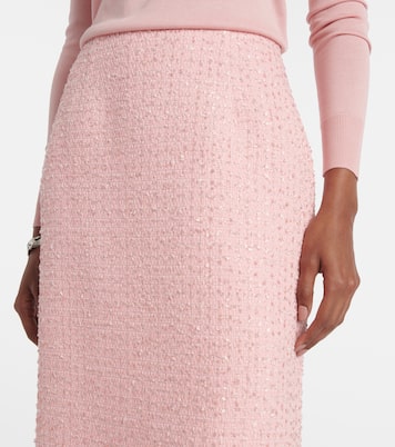 Bleistiftrock aus Tweed | Carolina Herrera